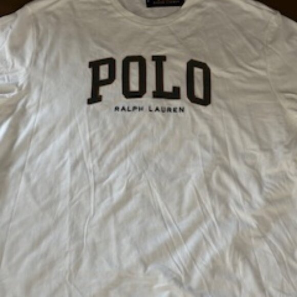 Polo Ralph Lauren Classic Fit White Logo Tee Shirt XXL, - Picture 2 of 4